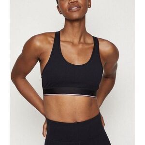 FourLaps Sports Bra Women's Size‎ XS Black Circuit Compression Yoga Workout 2003